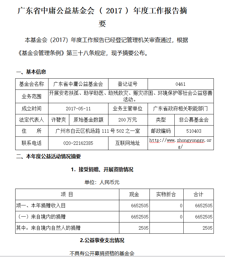 广东省XXXX年度工作总结报告