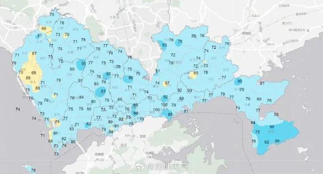 广东省深圳市天气预报